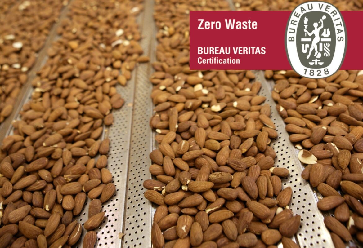 Borges Agricultural & Industrial Nuts (BAIN) obtiene el certificado de gestión Residuo Cero